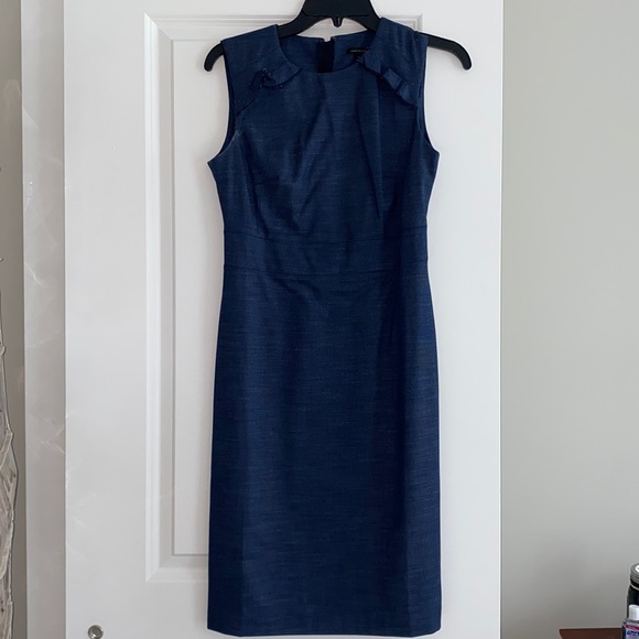 NWT Ann Taylor Blue Dress - Picture 2 of 6